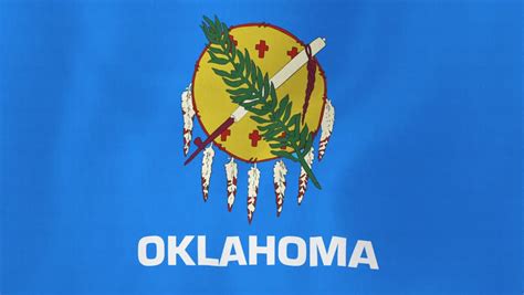 Oklahoma State Flag Waving Stock Footage Video 2767583 Shutterstock
