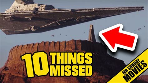 Rogue One A Star Wars Story Trailer Easter Eggs And Things Missed