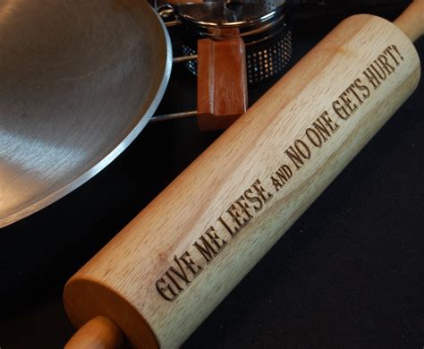 Personalized Rolling Pin Engraved Rolling Pin Personalized Etsy