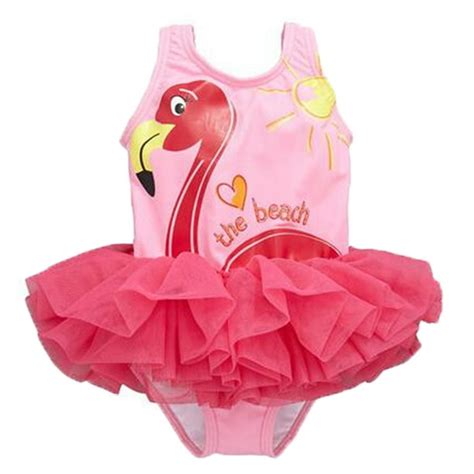 Pdylzwzy Toddler Kids Baby Girls Flamingo Bikini Swimwear Swimsuit