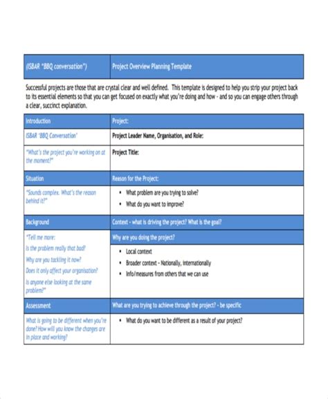 Program Overview Template