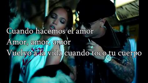 Amor Amor Amor Jennifer Lopez Ft Wisin Letra Lyrics Youtube