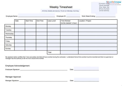 Sample 10 Best Timesheet Templates To Track Work Hours Work Hours Log