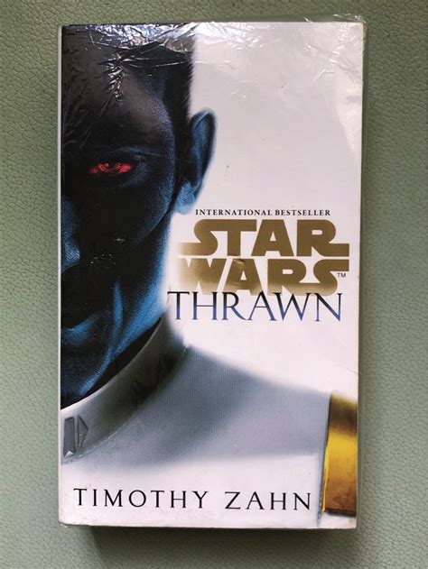 Timothy Zahn Star Wars Thrawn Sci Fi Novel Hobbies And Toys Books