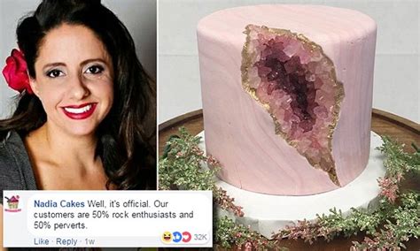 Nadia Cakes Bakery Goes Viral After Sharing Vagina Cake Daily Mail