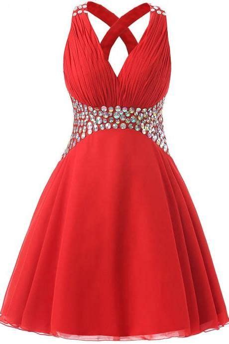real picture homecoming dresses short red dresses for graduation backless beaded cocktail g