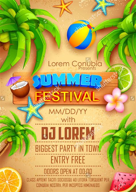 23 Summer Poster Template Free And Premium Psd Vector Downloads