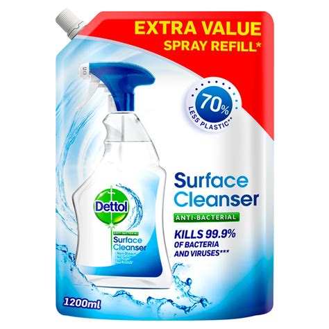 Dettol Anti-Bacterial Surface Cleanser Spray Refill 1200ml ...