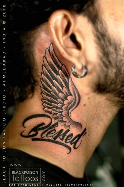 Wing Tattoo Blessed Tattoo Wings Wingtatoo Wingstattoo
