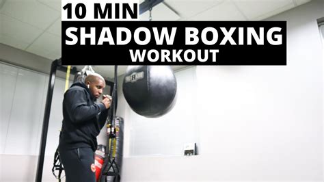 10 Minute Shadow Boxing Workout For Beginners No Equipment Day 1