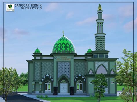 22 Ide Desain Masjid Lantai 2