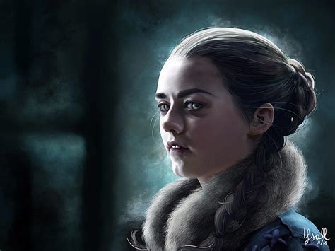 A Song Of Ice And Fire Arya Stark By Ysall On Deviantart