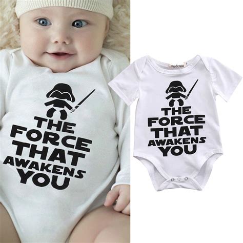 2017 Pudcoco Fashion Newborn Star Wars Baby Clothes Short