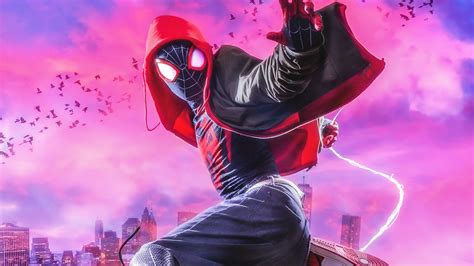 X Miles Morales Spiderman Cosplay K Ultrawide Quad Hd P Hd K Wallpapers Images