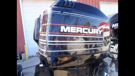 6M3D74 Used 1995 Mercury 90ELPTO 90HP 2 Stroke Remote Outboard Boat