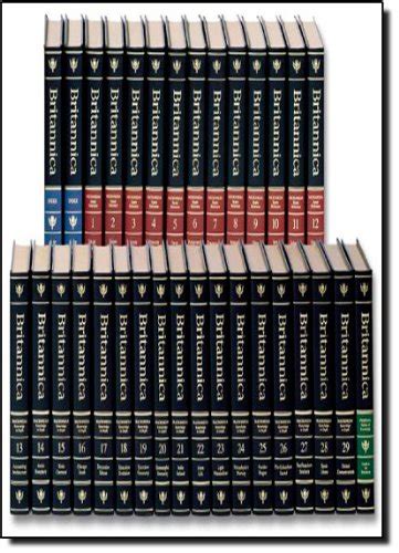 Encyclopaedia Britannica Print Set New Hardcover 2009 Goldbooks