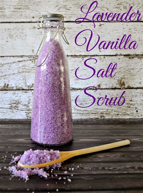 Have you ever wondered exactly how you're supposed to use a body scrub?! Lavender Vanilla Salt Scrub #DIY | Building Our Story