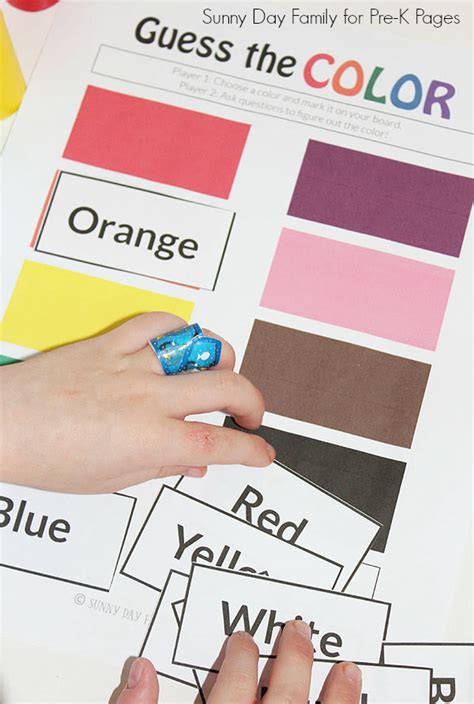 Know about the color milestones, challenges and color activities for your toddlers. 3 Fun Colors Games for Preschoolers - Pre-K Pages