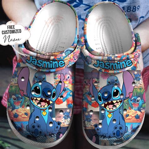 Lilo And Stitch For Men And Women Rubber Crocs Crocband Clogs Comfy