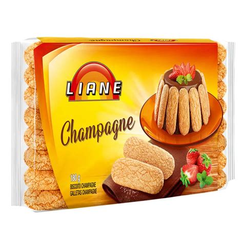 Biscoito Champagne Liane 180g Dc2 Alimentos