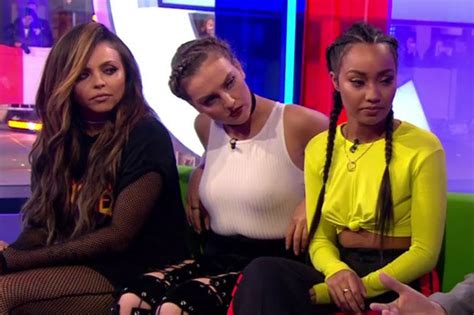 Perrie Edwards Has Epic Wardrobe Malfunction On The One Show Daily Star