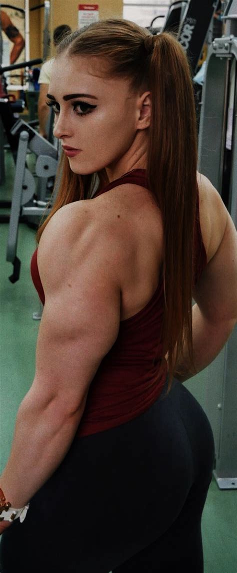 Fitness Muscle Motivation Girlpower Bodybuilding Muscular Girl