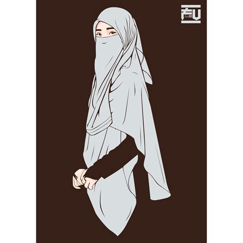 Kartun Muslimah Purdah | Gambar Kartun