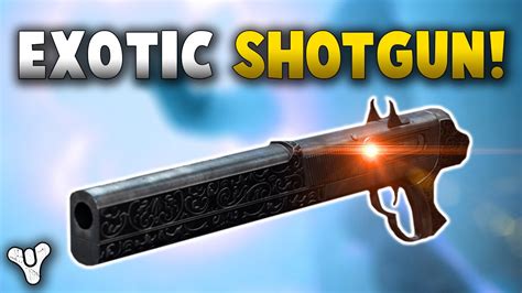 Destiny New Shotgun Destiny The Chaperone Exotic Shotgun Gameplay