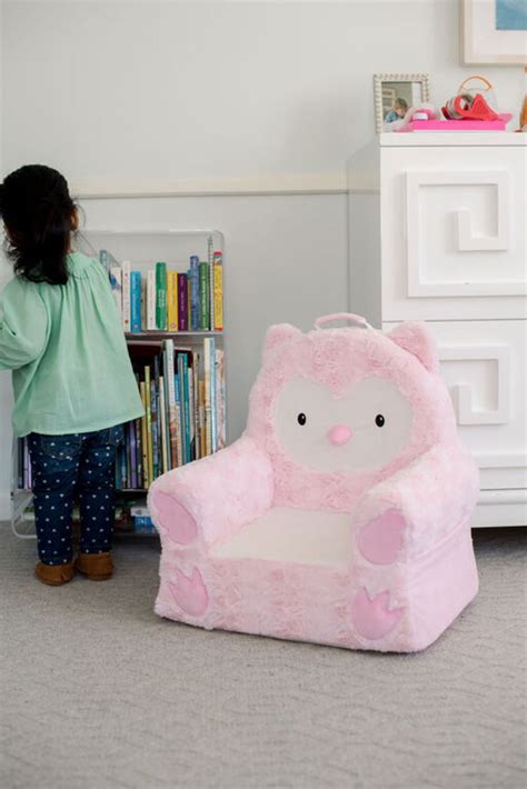 Soft Landing Sweet Seats Pink Owl Character Chair Toys R Us Canada