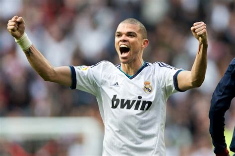 The Player Of Real Madrid Pepe Is Happy Wallpapers And Images