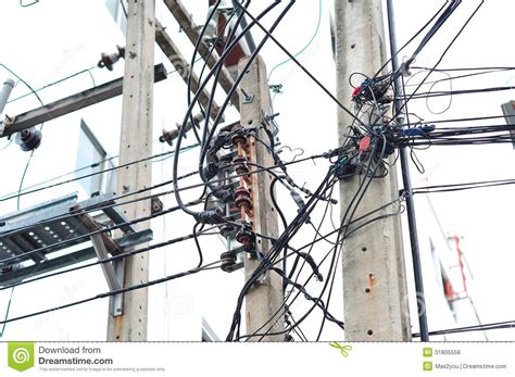 Electrical Wiring Stock Photo Image Of Metal Infrastructure 31805558