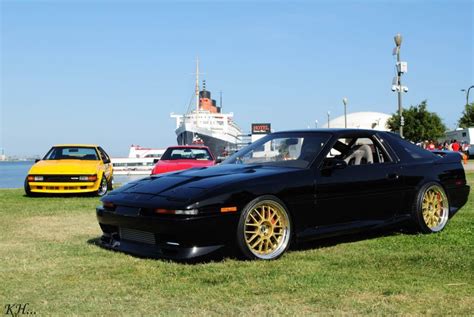 Toyota supra mk3 custom cars toyota toyota motors dream cars jdm cars import cars jdm imports lexus. MK3+Supra+Slammed | BTW, the yellow car n the background ...