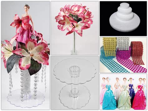 The bills can definitely rise quickly when you are planning a quinceañera, so from making your own centerpieces to designing your own invitations and even creating your own. DIY 18" Latex Flowers and Polyresin Figurine Centerpiece #DQ90 - Joyful Events Store