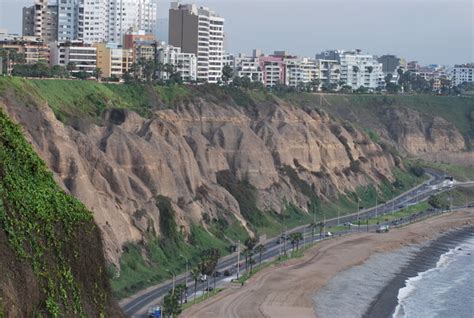 Cliffs In Miraflores Lima Photo