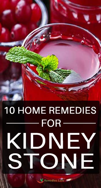 10 Home Remedies For Kidney Stone Remedies Lore