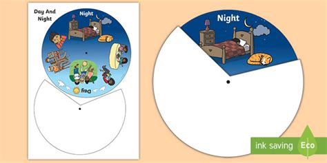 Day And Night Split Pin Activity Teacher Made