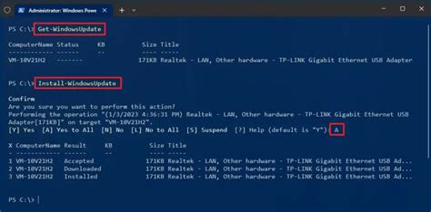 How To Install Windows 10 Update Using Powershell Pureinfotech