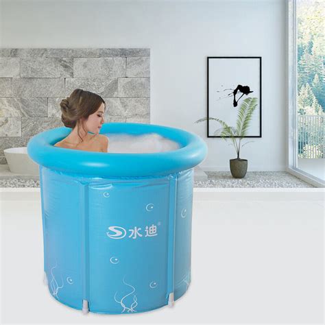 Portable Inflatable Bathtub Bathroom Outdoor Adult Children Wim Hof Ice