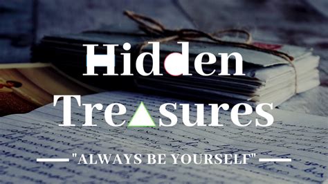 hidden treasures youtube