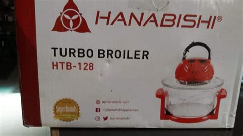 Hanabishi Turbo Broiler Htb 128 Furniture And Home Living Kitchenware
