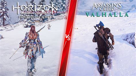 Horizon Forbidden West Vs Assassin S Creed Valhalla Direct Graphics