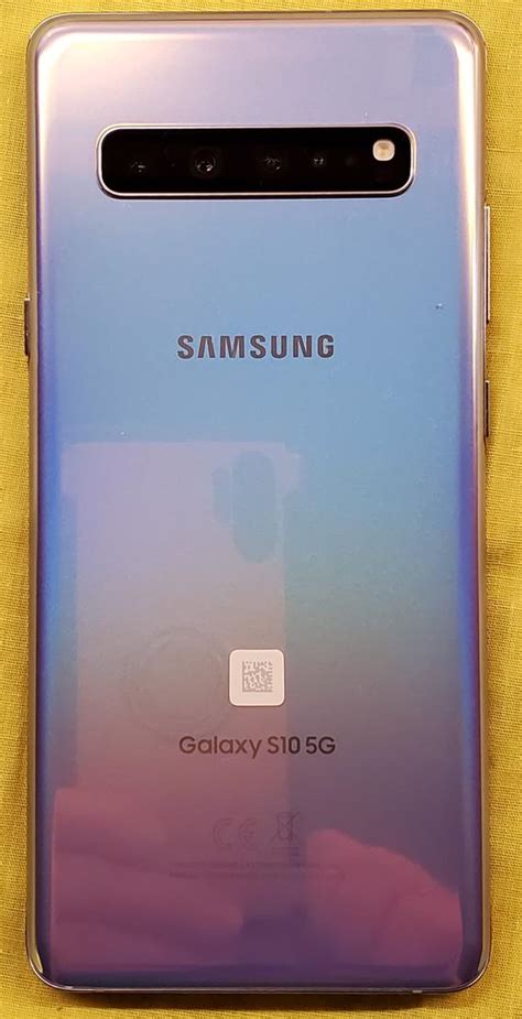 Samsung Galaxy S10 5g Verizon Sm G977u Silver 256 Gb 8 Gb Free Hot