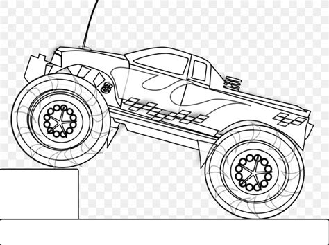Printable Rc Car Coloring Pages