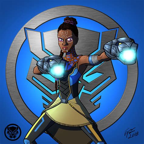 Black Panther Shuri By Jonathanserrot On Deviantart