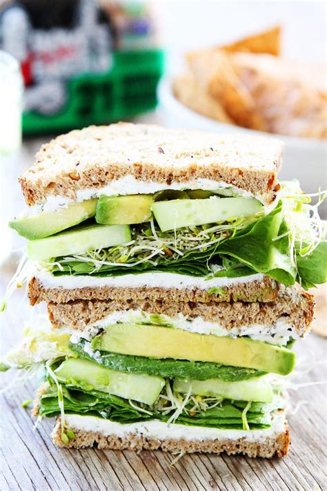 Vegetarian Avocado Sandwich Recipe