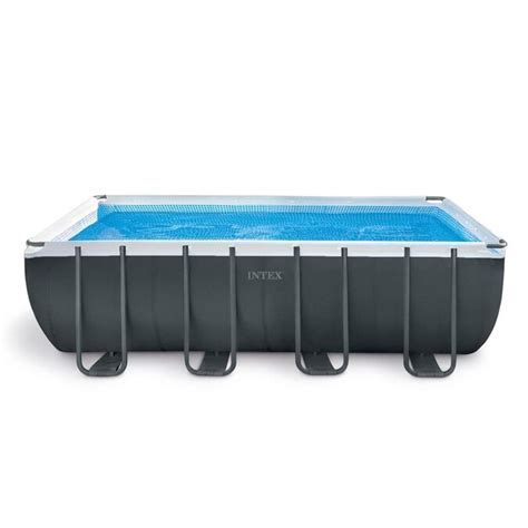 Intex 18 Ft X 9 Ft X 52 In Rectangle Above Ground Pool In The Above