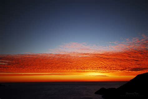 Wallpaper Sunlight Landscape Sunset Sea Silhouette Clouds