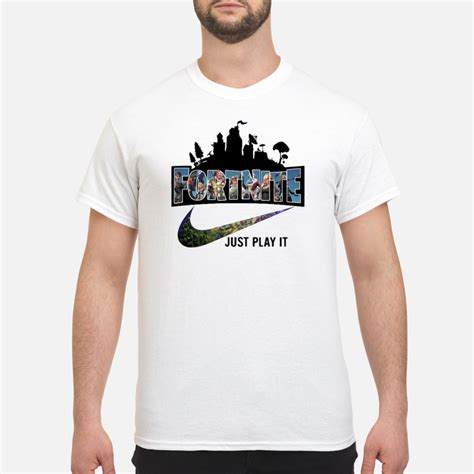 Fortnite Just Play It Nike Shirt Sweater Hoodie And T Shirt