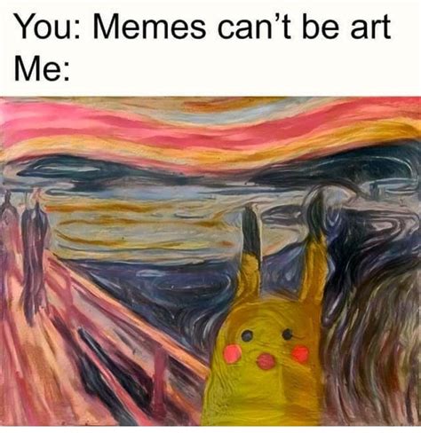 Pikachu Pokemon Meme Scream Art Meme Pokemon Funny Funny Relatable