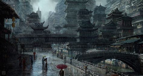 Ancient City By Qiang Zhou 1920x1025 Wallpapers